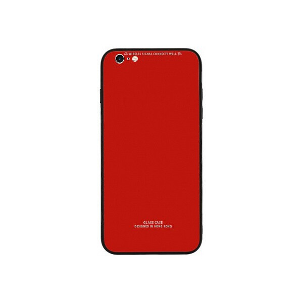 

Чехол-накладка TOTO Pure Glass Case Apple iPhone 6 Plus/6S Plus Red'