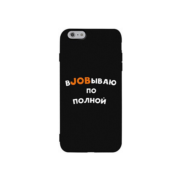 

Чехол-накладка TOTO Matt TPU 2mm Print Case Apple iPhone 6/6s #21 Job Black'
