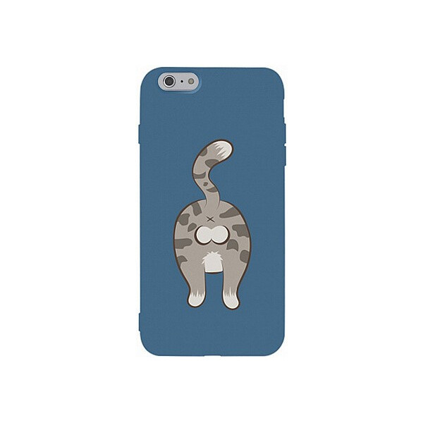 

Чехол-накладка TOTO Matt TPU 2mm Print Case Apple iPhone 6/6s #62 Catzad Navy Blue'