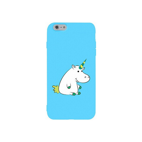

Чехол-накладка TOTO Matt TPU 2mm Print Case Apple iPhone 6/6s #1 Unicorn Circle Sky Blue'