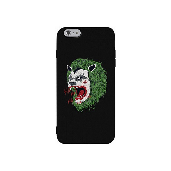

Чехол-накладка TOTO Matt TPU 2mm Print Case Apple iPhone 6/6s #12 Green Lion Black'