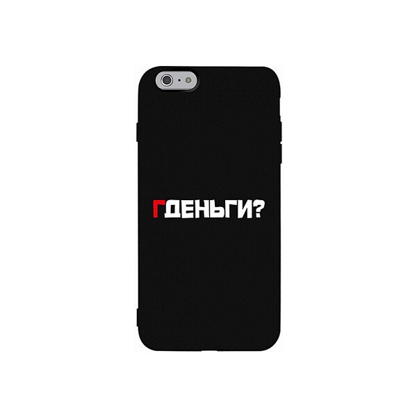 

Чехол-накладка TOTO Matt TPU 2mm Print Case Apple iPhone 6/6s #61 Gdedengi Black'