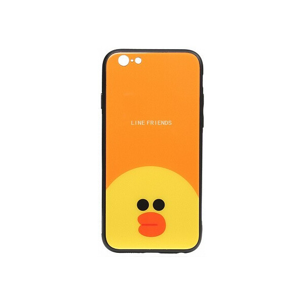 

Чехол-накладка TOTO Cartoon Print Glass Case Apple iPhone 6/6s Line friends Sally'