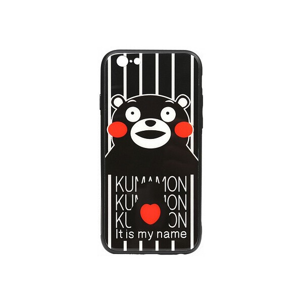 

Чехол-накладка TOTO Cartoon Print Glass Case Apple iPhone 6/6s Kumamon'