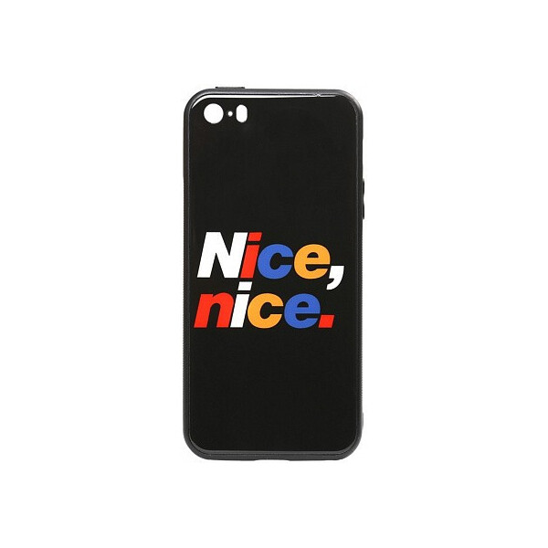 

Чехол-накладка TOTO Cartoon Print Glass Case Apple iPhone SE/5s/5 Nice, nice.'