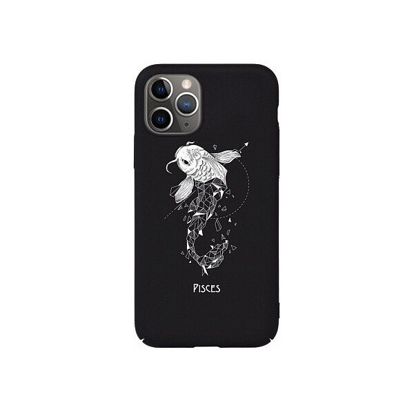 

Чехол-накладка TOTO Full PC Print Case Apple iPhone 11 Pro Max #170_Pisces Black'