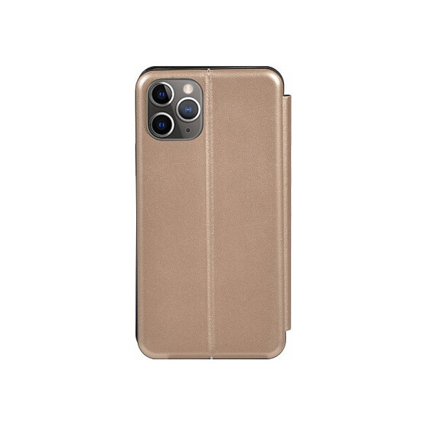 

Чехол-накладка TOTO Book Rounded Leather Case Apple iPhone 11 Pro Max Gold'
