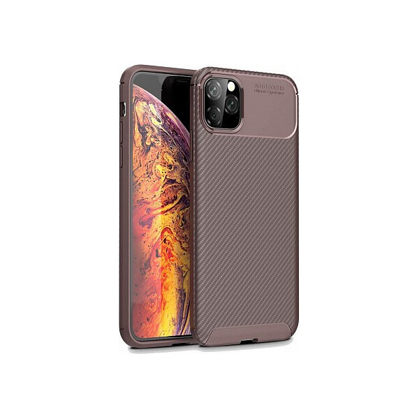 

Чехол-накладка TOTO TPU Carbon Fiber 1,5mm Case Apple iPhone 11 Pro Max Coffee'