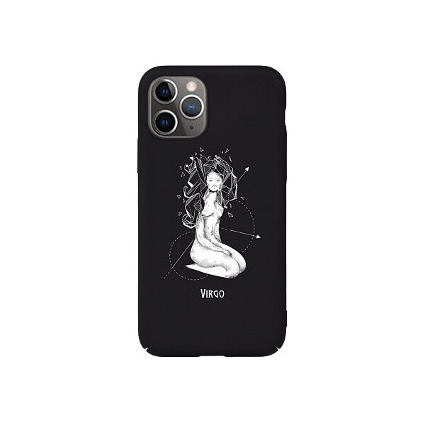 

Чехол-накладка TOTO Full PC Print Case Apple iPhone 11 Pro #165_Virgo Black'