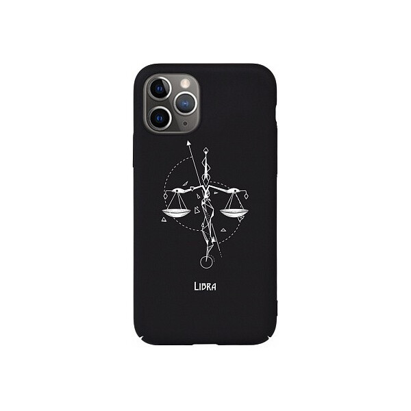 

Чехол-накладка TOTO Full PC Print Case Apple iPhone 11 Pro #163_Libra Black'