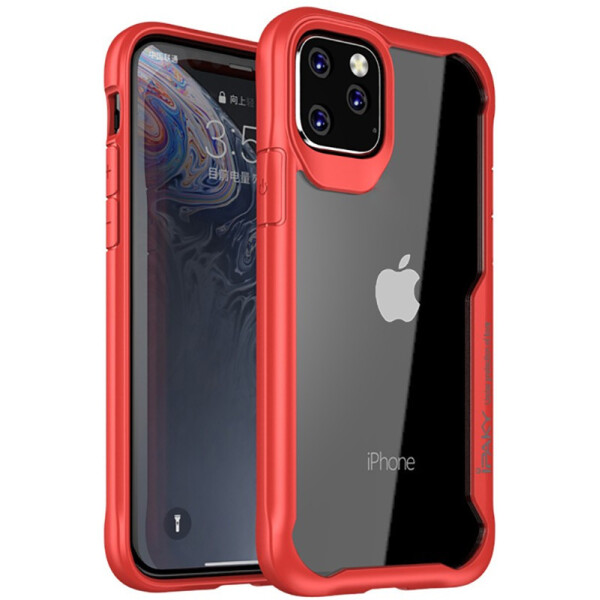 

Чехол-накладка Ipaky Survival TPU Frame Injected Anti-Scratch PC Case Apple iPhone 11 Pro Red