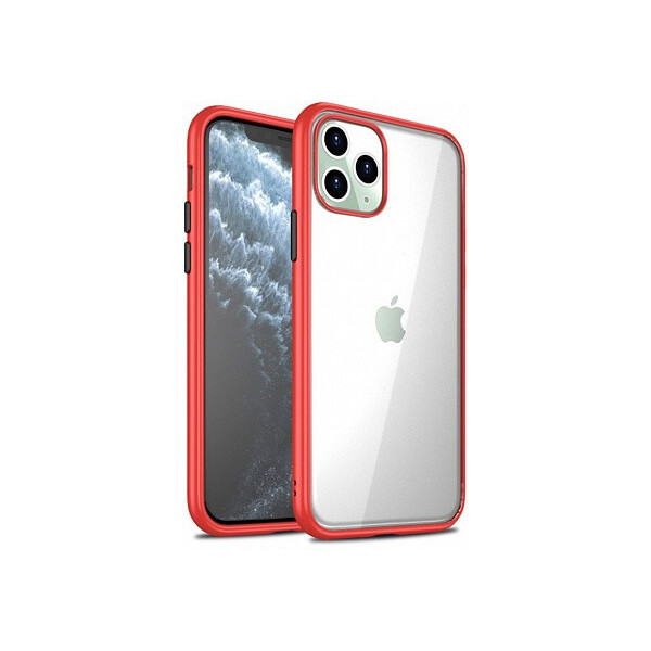 

Чехол-накладка Ipaky Bright Series/TPU Frame With Clear PC Case Apple iPhone 11 Pro Red'