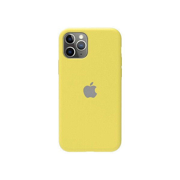 

Чехол-накладка TOTO Silicone Full Protection Case Apple iPhone 11 Pro Lemon Yellow'