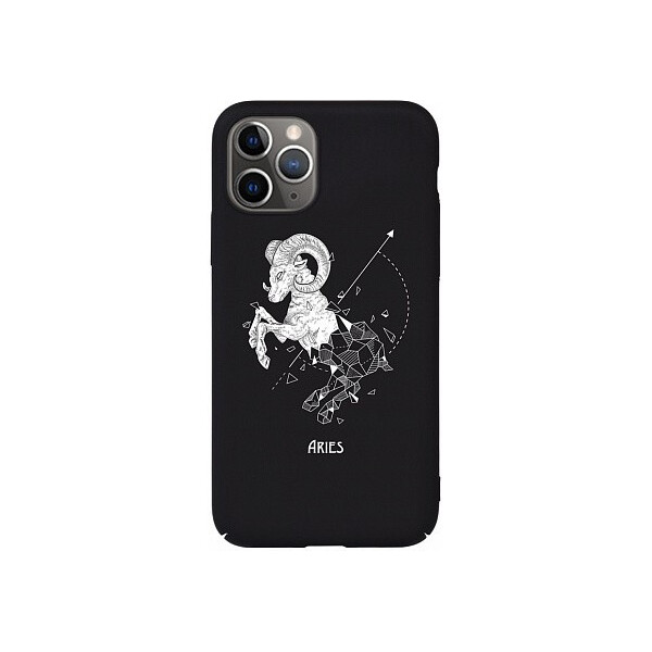 

Чехол-накладка TOTO Full PC Print Case Apple iPhone 11 #168_Aries Black'