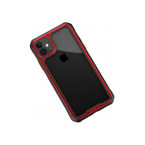 

Чехол-накладка Ipaky Mufull Series TPU+PC Case Apple iPhone 11 Red'
