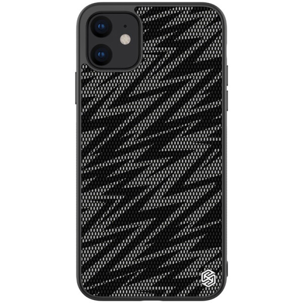 

Чехол-накладка Nillkin Gradient Twinkle Case Apple iPhone 11 Silver/Black