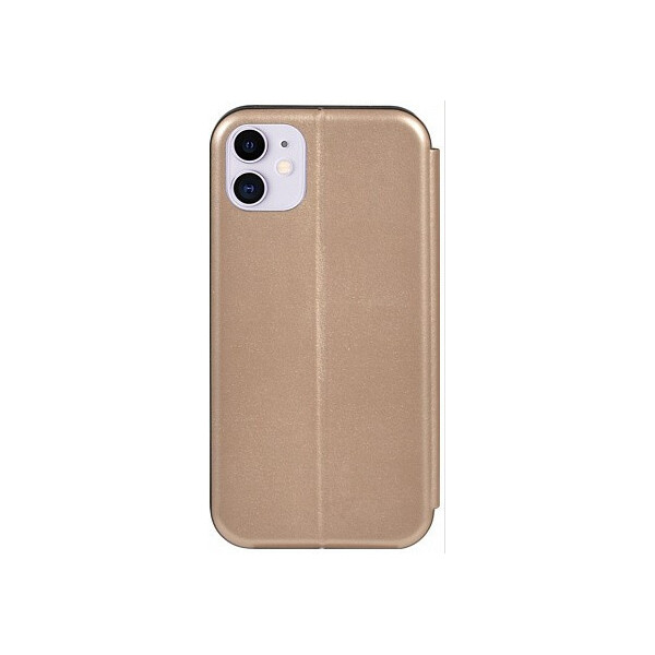 

Чехол-накладка TOTO Book Rounded Leather Case Apple iPhone 11 Gold'
