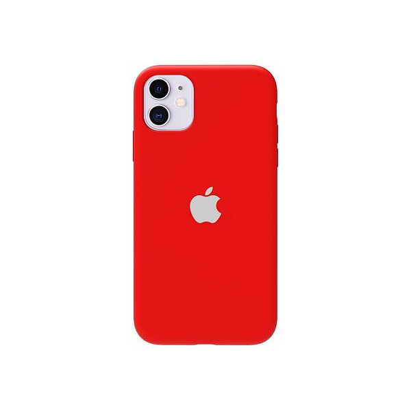 

Чехол-накладка TOTO Silicone Full Protection Case Apple iPhone 11 Red'