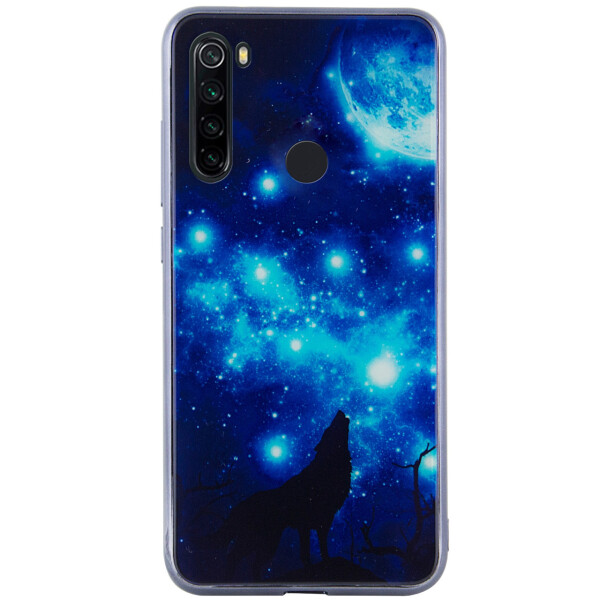 

TPU+Glass чехол Fantasy с глянцевыми торцами для Xiaomi Redmi Note 8T