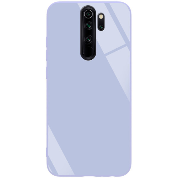 

TPU+Glass чехол GLOSSY Logo series для Xiaomi Redmi Note 8 Pro