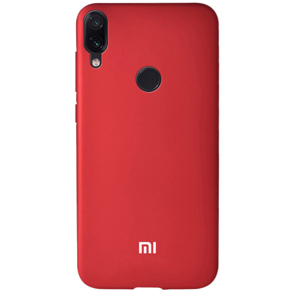 

Чехол-накладка Soft-touch logo series для Xiaomi Redmi Note 7 / Note 7 Pro / Note 7s
