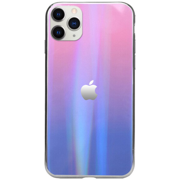 

TPU+Glass чехол Gradient Aurora с лого для Apple iPhone 11 Pro Max (6.5")