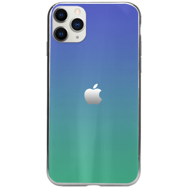 

TPU+Glass чехол Gradient Aurora с лого для Apple iPhone 11 Pro Max (6.5")