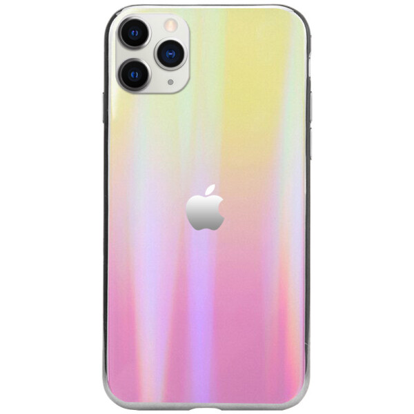 

TPU+Glass чехол Gradient Aurora с лого для Apple iPhone 11 Pro (5.8")