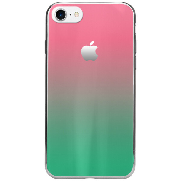 

TPU+Glass чехол Gradient Aurora с лого для Apple iPhone 7 / 8 (4.7")