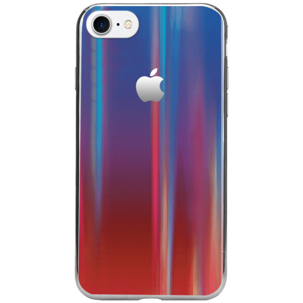 

TPU+Glass чехол Gradient Aurora с лого для Apple iPhone 7 / 8 (4.7")