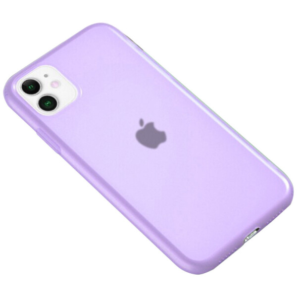 

Силиконовый матовый полупрозрачный чехол для Apple iPhone 11 (6.1")