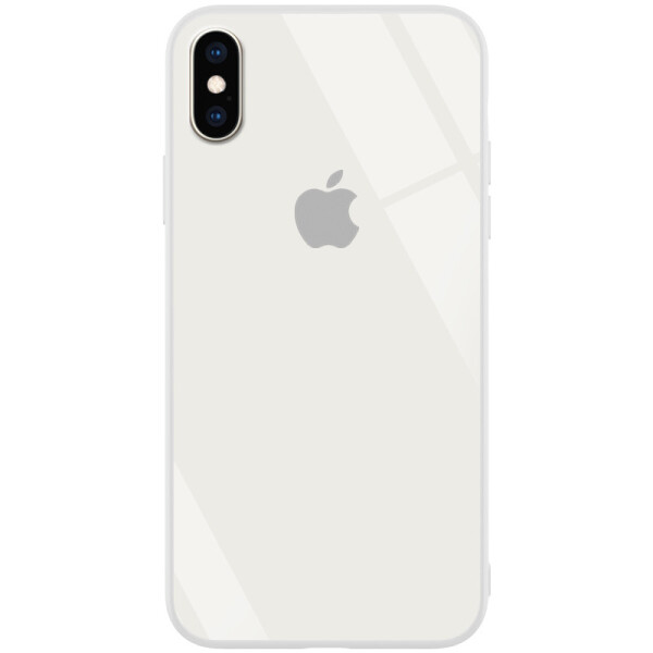

TPU+Glass чехол GLOSSY Logo series для Apple iPhone XS Max (6.5")