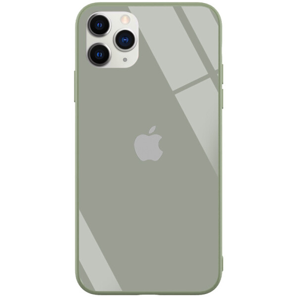 

TPU+Glass чехол GLOSSY Logo series для Apple iPhone 11 Pro Max (6.5")