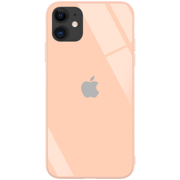 

TPU+Glass чехол GLOSSY Logo series для Apple iPhone 11 (6.1")