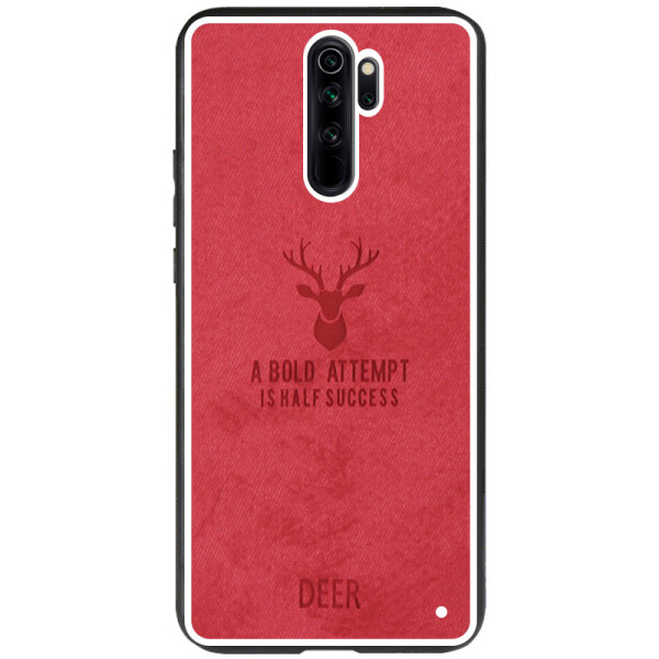 

TPU+Textile чехол Deer для Xiaomi Redmi Note 8 Pro