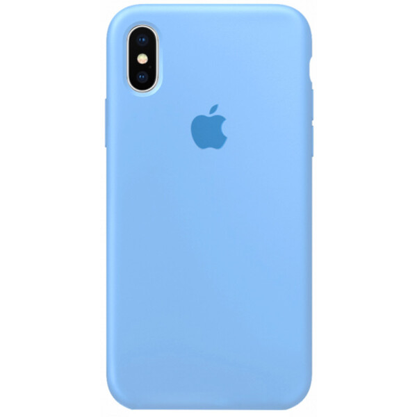 

Чехол Silicone case (A) (с закрытым низом) для Apple iPhone XS Max (6.5")
