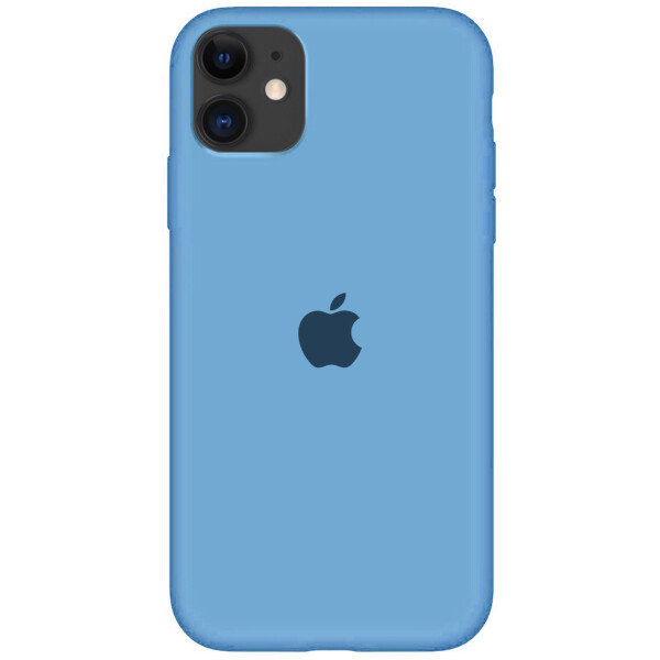 

Чехол Silicone case (A) (с закрытым низом) для Apple iPhone 11 (6.1")