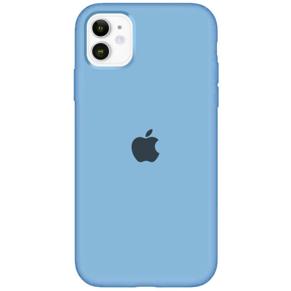 

Чехол Silicone case (A) (с закрытым низом) для Apple iPhone 11 (6.1")