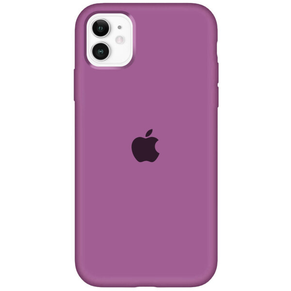 

Чехол Silicone case (A) (с закрытым низом) для Apple iPhone 11 (6.1")