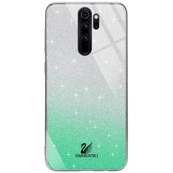 

TPU+Glass чехол Swarovski для Xiaomi Redmi Note 8 Pro