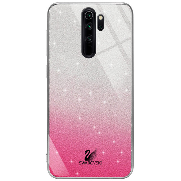 

TPU+Glass чехол Swarovski для Xiaomi Redmi Note 8 Pro