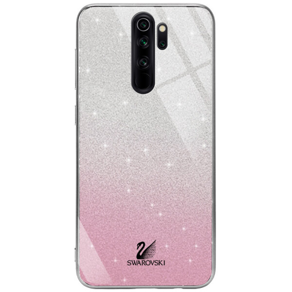 

TPU+Glass чехол Swarovski для Xiaomi Redmi Note 8 Pro