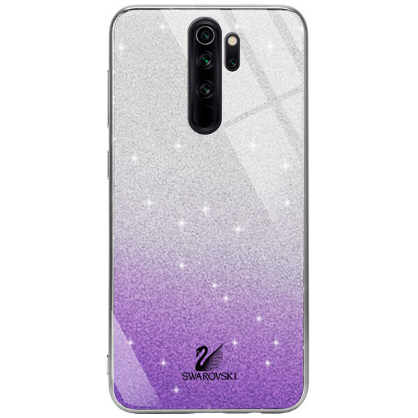 

TPU+Glass чехол Swarovski для Xiaomi Redmi Note 8 Pro