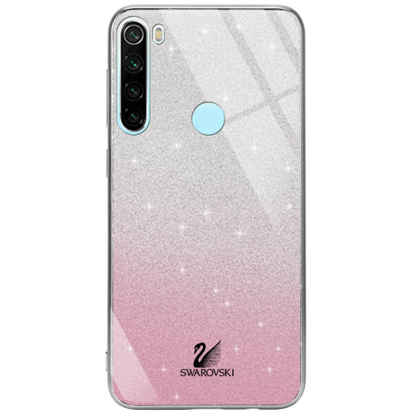 

TPU+Glass чехол Swarovski для Xiaomi Redmi Note 8
