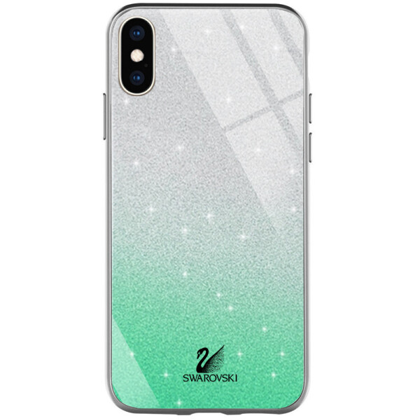 

TPU+Glass чехол Swarovski для Apple iPhone XS Max (6.5")