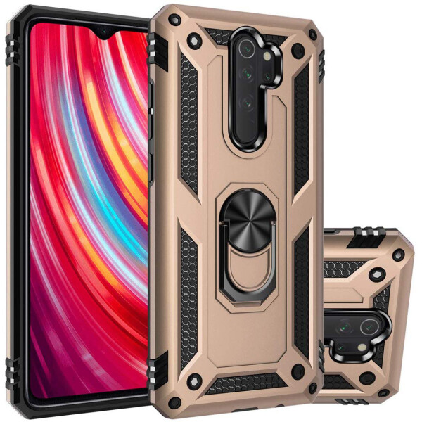 

Ударопрочный чехол Serge Ring магнитный держатель для Xiaomi Redmi Note 8 Pro