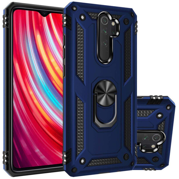 

Ударопрочный чехол Serge Ring магнитный держатель для Xiaomi Redmi Note 8 Pro