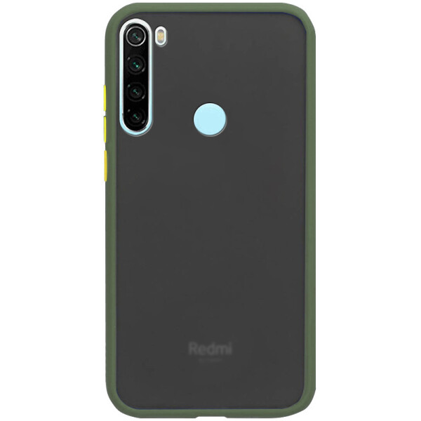 

TPU+PC чехол Color Buttons Shield для Xiaomi Redmi Note 8