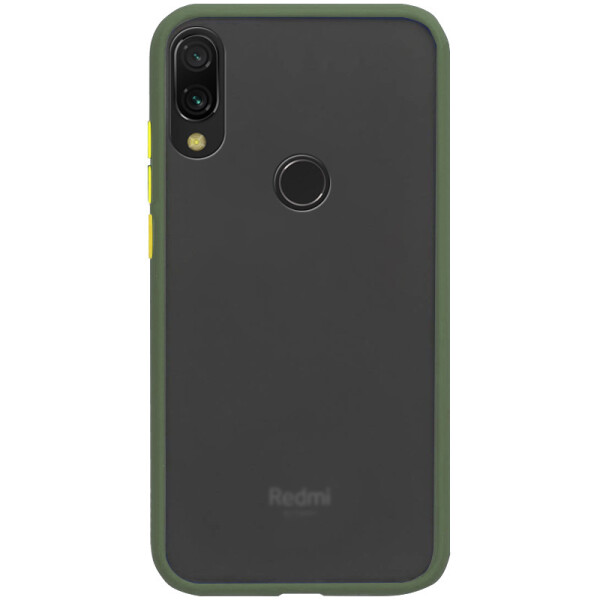 

TPU+PC чехол Color Buttons Shield для Xiaomi Redmi 7
