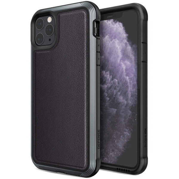 

Чехол Defense Lux Series (TPU+Metal+Leather) для Apple iPhone 11 Pro Max (6.5")